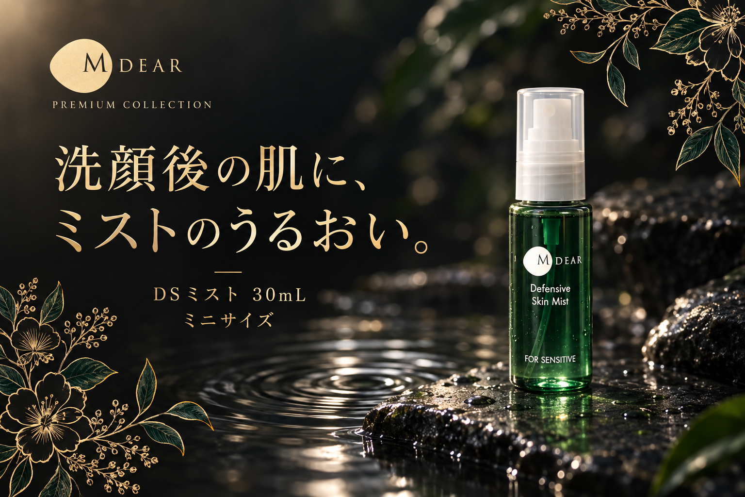 エムディア DSミスト 30mL(敏感肌用のミスト化粧水・ミニサイズ)