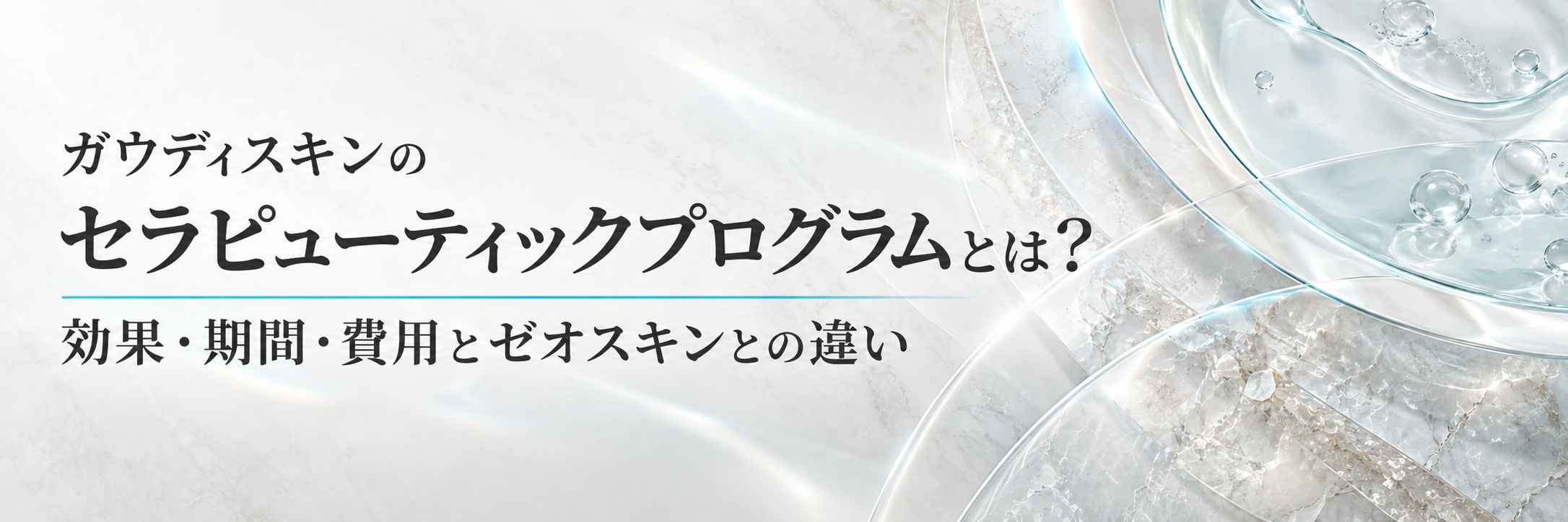 ガウディスキンの「セラピューティックプログラム」とは？効果・期間