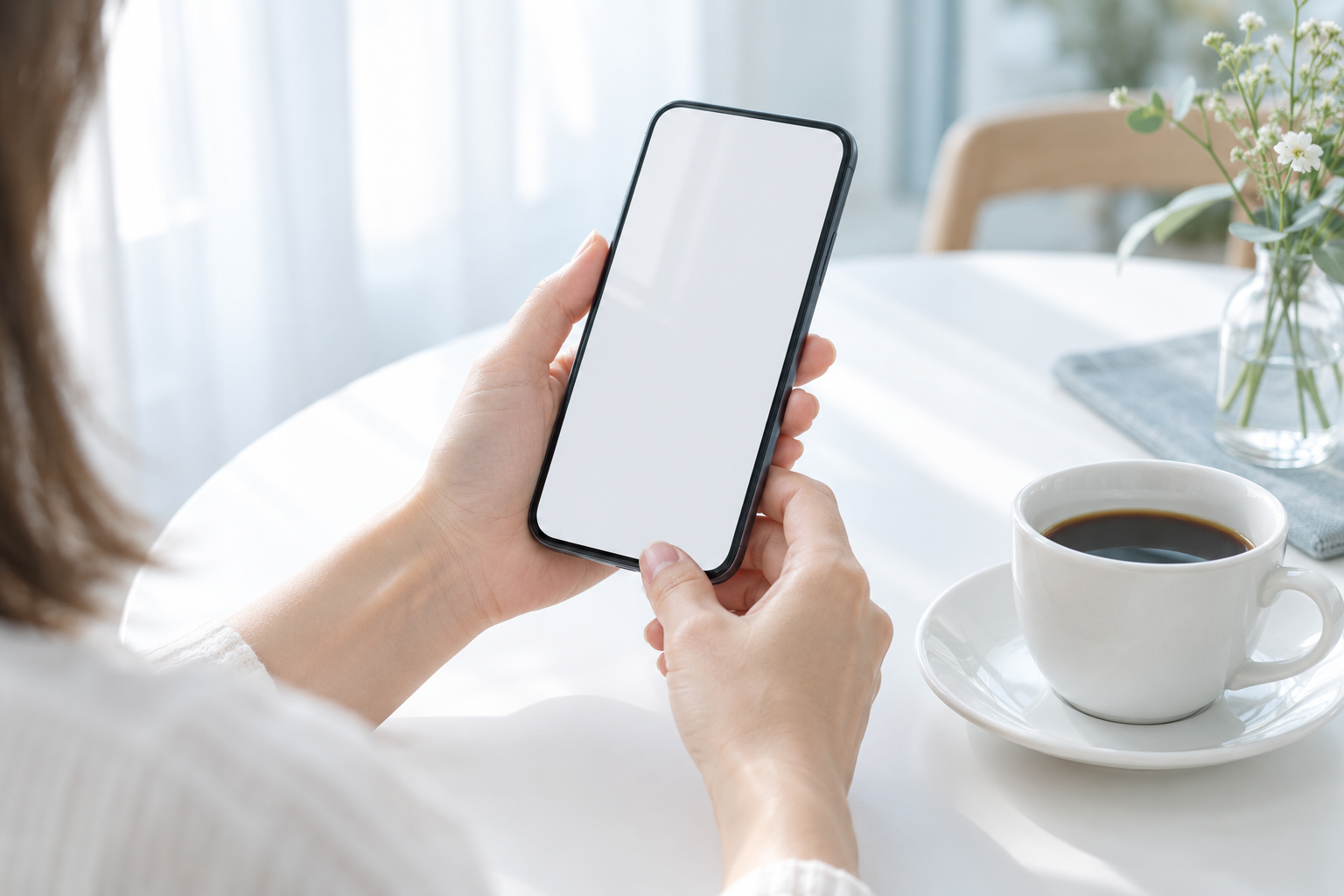スマートフォンからLINE連携を行うイメージ