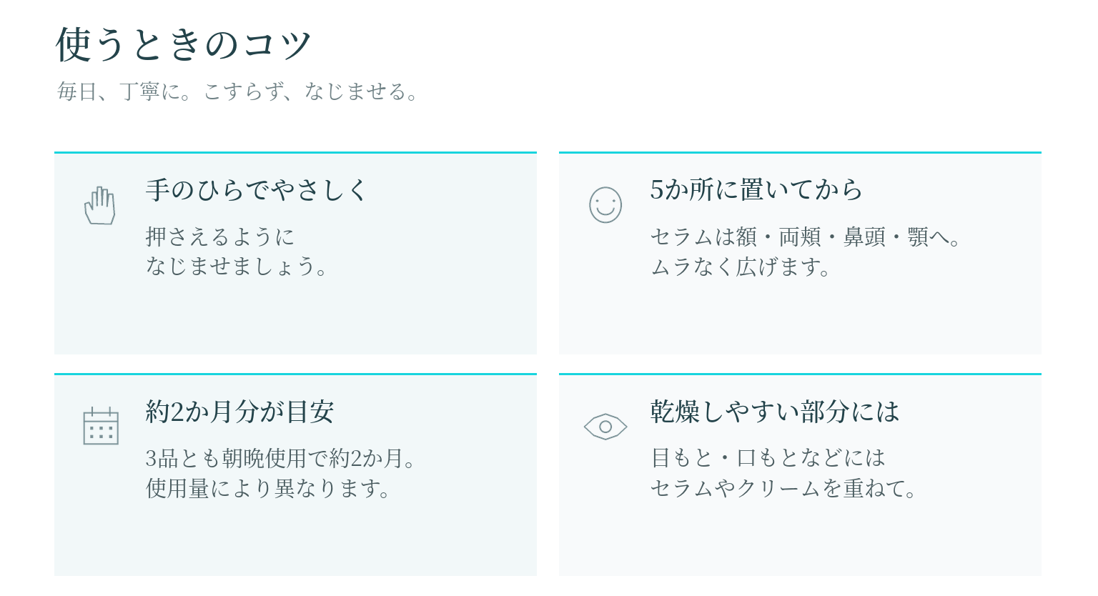 エテルナムDRを使うときのコツ
