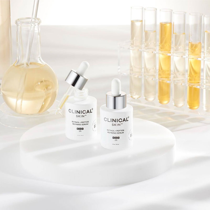 クリニカルスキン（CLINICAL+SKIN）レチノール＋ペプチドリファイニングセラム Clinical Skin Retinol + Peptide Refining Serum