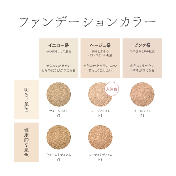 ビューティフルスキン（Beautiful Skin） ミネラルファンデーション Mineral Foundation